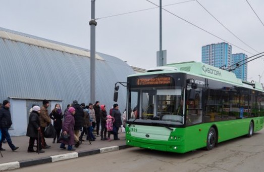 Власти Харькова планируют обновить до 80% троллейбусного парка