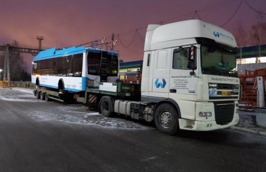 Новые белорусские троллейбусы выйдут на маршруты Мариуполя уже в марте