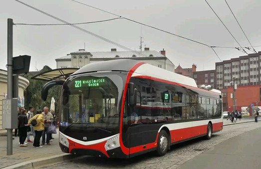 Чешский город Опава купил еще пять троллейбусов у компании «Škoda Electric»