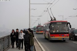 Блокированный город Ухань и его общественный транспорт