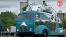 Американец построил самый необычный в мире двухэтажный автобус