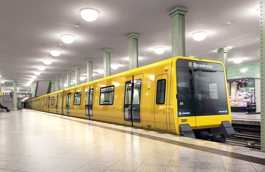 Берлин обновит подвижной состав метрополитена за счет вагонов от «Stadler»