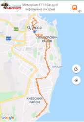 Общественный транспорт Одессы в чрезвычайной ситуации: схема маршрутов и порядок проезда
