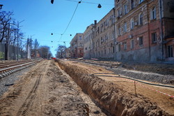Реконструкцию спуска Маринеско в Одессе вовремя завершить не удалось (ФОТО)