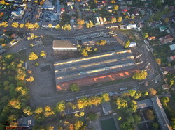 Как выглядит с высоты птичьего полета старое депо трамвая в Одессе на Слободке (ФОТО, ВИДЕО)