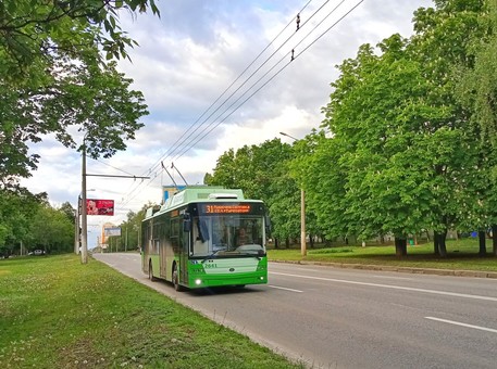 В Харьков поставят крупную партию новых троллейбусов "Богдан"