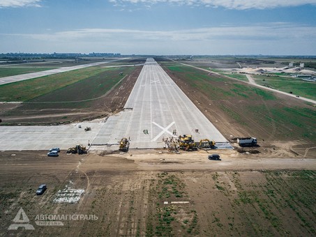 Аэропорт Одессы с высоты птичьего полета (ФОТО)