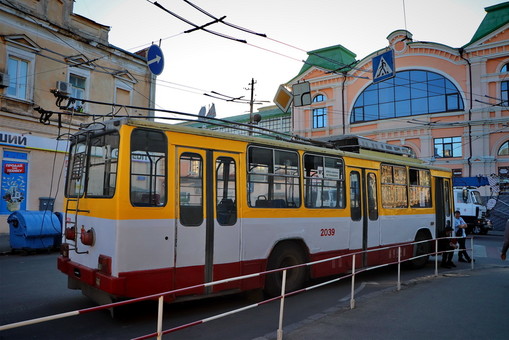 В Одессе временно не ходит троллейбус №2
