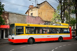 В Одессе запустили электробус вместо временно отмененного троллейбуса №2
