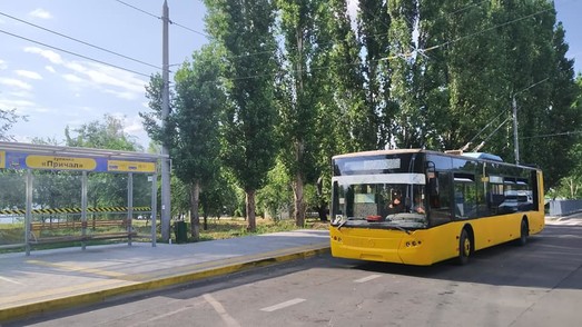 В Николаеве испытали новую линию троллейбуса на Намыв (ФОТО)