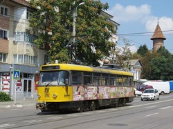 В румынском городе Ботошани закрывают трамвай