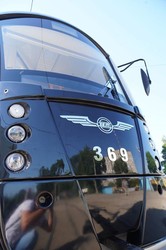 В Запорожье запустили первый новый трамвай по образцу одесского "Одиссея" (ФОТО)