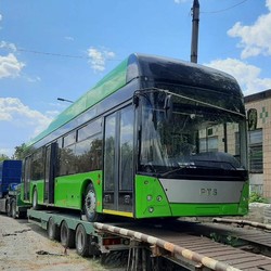 В Харьков поступают первые "автономные" троллейбусы белорусско-украинского производства