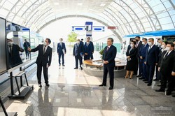 В столице Узбекистана запустили первый участок кольцевой линии метро (ФОТО)