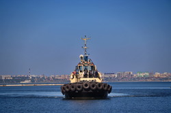 В Одессе показали президенту первую очередь реконструированного причала в порту (ФОТО, ВИДЕО)