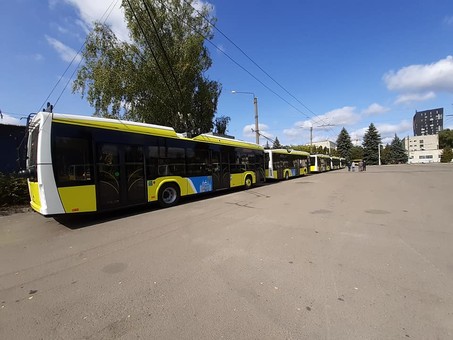 Во Львове завершились поставки троллейбусов по кредиту ЕБРР
