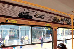В Одессе запустили юбилейный трамвай-галерею (ФОТО)