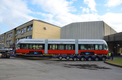 В Хорватии изготовили первые трамваи для латвийской Лиепаи