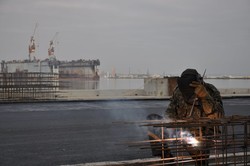 В АМПУ рассказали о почти полной готовности обновленного причала в порту Одессы (ФОТО)