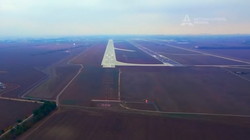 Строительство новой взлетной полосы одесского аэропорта закончилось (ВИДЕО)