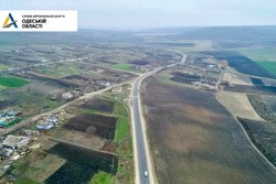 В Одесской области показали еще один отремонтированный участок дороги