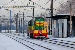 В Одесской области во время снежного циклона самым надежным транспортом стала железная дорога (ФОТО, ВИДЕО)