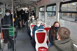 В латвийской Лиепае запустили на маршрут новые трамваи хорватского производства (ФОТО)