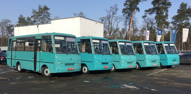 Последние выпущенные автобусы I-VAN A07A попали в Одесскую область