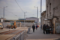 В Одессе обещают запустить трамваи на Новощепном Ряду до 10 апреля (ФОТО, ВИДЕО)