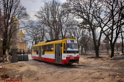 В Одессе возобновили движение трамваев на Алексеевскую площадь (ВИДЕО)