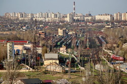 Железнодорожное движение в Одессе в апреле (ФОТО, ВИДЕО)