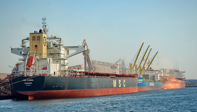В порту Южный рассказали о перевалке грузов с января по апрель 2021 года