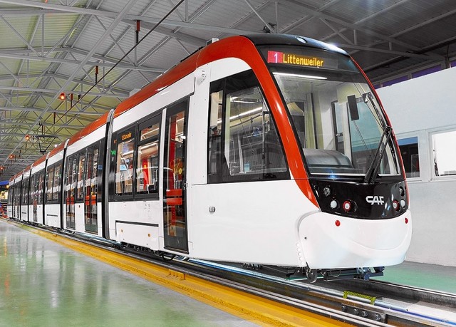 В две трамвайные сети Германии закупают испанские трамваи CAF