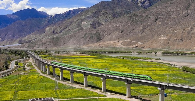 Очередные железнодорожные проекты Китая: электрифицированная линия в Тибете и новая магистраль на севере