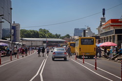 В Одессе открыли проезд на одной из магистральных улиц около рынка "Привоз" (ВИДЕО, ФОТО)