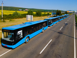 Ужгород получил партию новых автобусов "Электрон" (ФОТО)