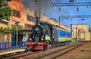 По Одессе ходил ретро-поезд с американским паровозом времен Второй мировой войны (ФОТО, ВИДЕО)