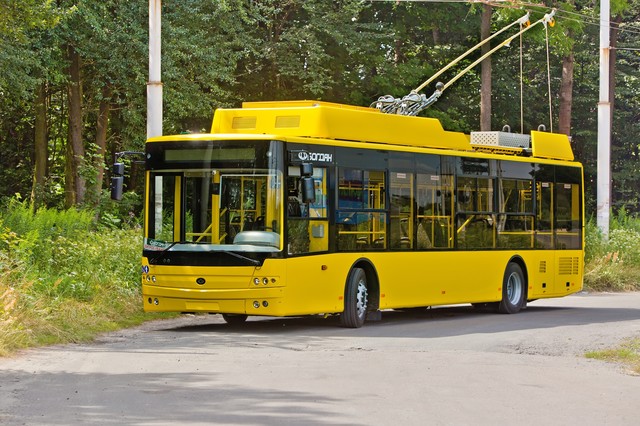 Завершились поставки 40 троллейбусов в Полтаву по кредиту ЕБРР