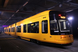 Показали новые трамваи для Дрездена