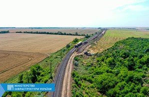 В Одесской области завершается строительство второго пути на железной дороге к порту Южный