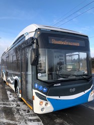 Новые троллейбусы для Херсона уже испытывают в Луцке (ФОТО)