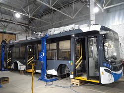 Новые троллейбусы для Херсона уже испытывают в Луцке (ФОТО)