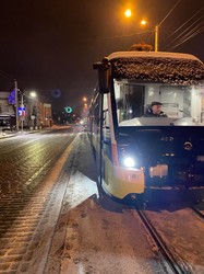 Львов получает новые трамваи "Электрон"
