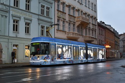 Рождественский трамвай, фото -  Karel Šimána