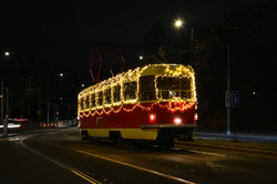 Рождественский трамвай, фото - Václav Vyskočil