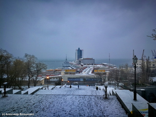 Непогода нарушила работу порта Одессы