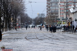 В 2021 году в Одессе не удалось запустить трамвай по Новощепному Ряду (ФОТО, ВИДЕО)