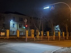 В Одессе устроили подсветку на еще четырех пешеходных переходах