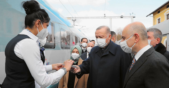 В Турции запустили новый участок скоростной железной дороги
