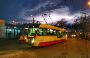 В Одессе общественный транспорт работает минимально